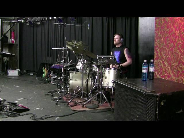 Sean Reinert soundcheck and "drumsolo" in HD