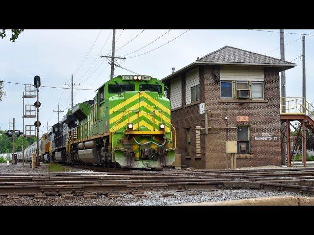 Quick stop at West Chicago, IL with NS 1072! 6/8/19