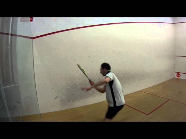 Squash Tips #4 - How to retrieve a ball from the backwall tutorial - Explanation and How to