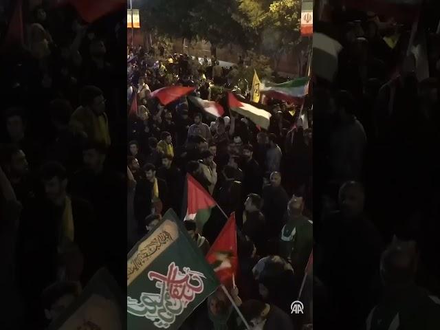 Tehran sees celebrations after Iran's attacks on Israel