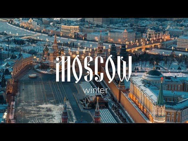 Desperation of winter Moscow \ Russia Drone Video \ Shot on DJI X7