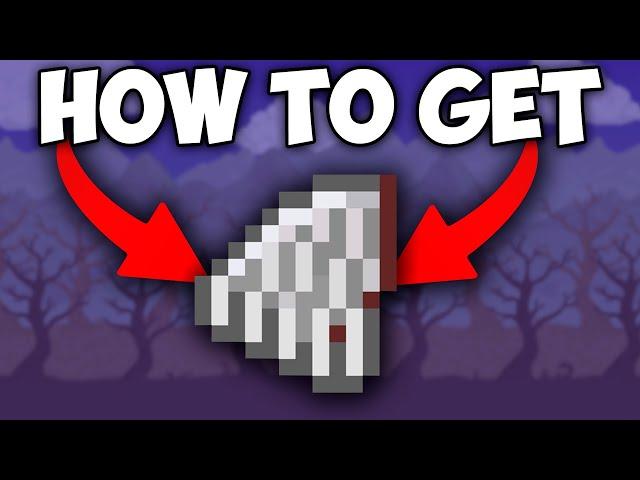 How to get Fledgling Wings in Terraria 1.4.4.9 (2023) | Fledgling Wings Seed