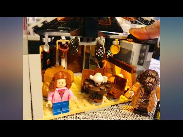 LEGO Harry Potter Hagrid's Hut: Buckbeak's Rescue 75947 Toy Hut Building Set from review