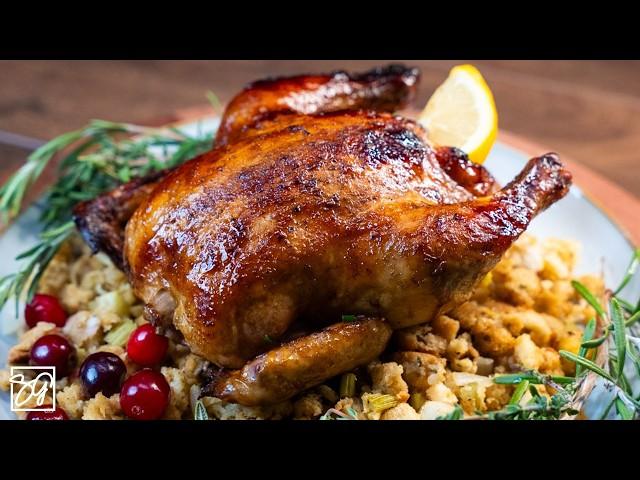 Holiday Creole Cornish Hens Recipe