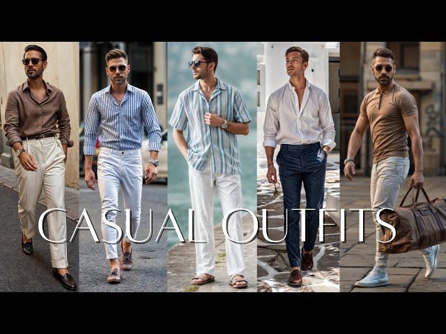 Best Casual Outfit Ideas For Men | Latest Men's Fashion 2024 | Summer Outfit Ideas For Men