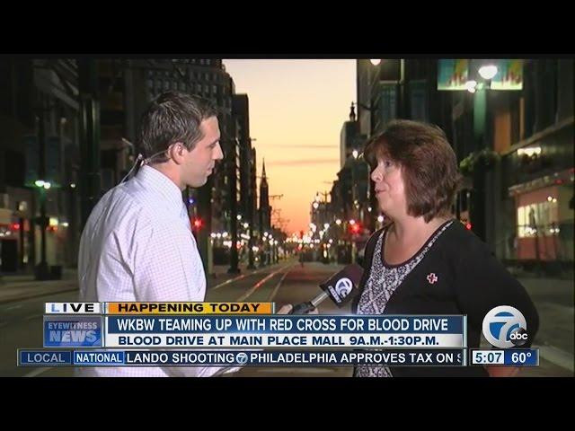 WKBW teaming up with American Red Cross for blood drive