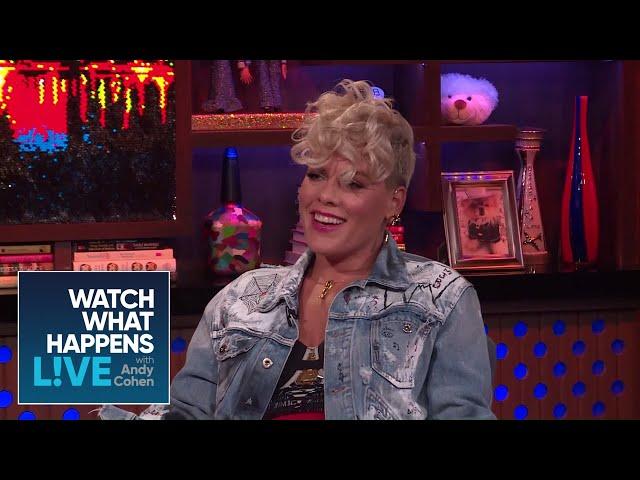 P!NK On Since U Been Gone + Loving Kelly Clarkson | #FBF | WWHL