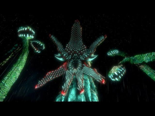 Godzilla Meets Biollante -- Kaiju Animation Test