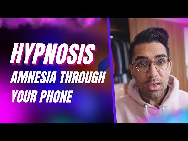 Mind-Blowing Hypnosis Trick Erases Your Memory Temporarily