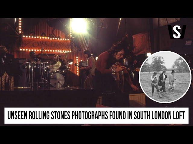 Unseen Rolling Stones photographs found in south London loft