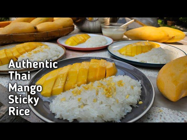 How to Make Authentic Thai Mango Sticky Rice