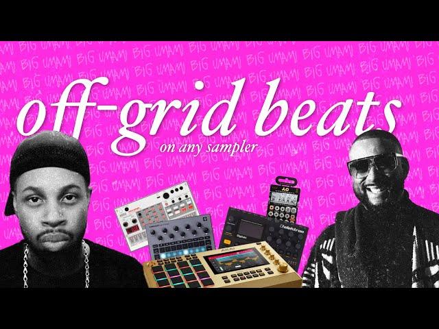 humanize your drums like J Dilla/Madlib - works with ANY sampler