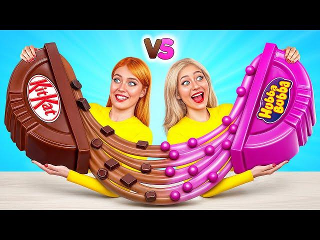 Bubble Gum vs Chocolate Food Challenge | Amazing Kitchen Recipes by Multi DO Joy