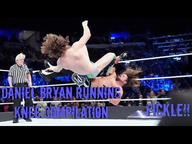 Daniel Bryan Running Knee Compilation