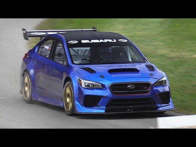 Subaru WRX STi Type RA NBR Special - Mark Higgins FLATOUT at Goodwood Hillclimb!!