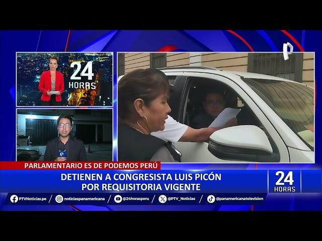 ‍️ ¡Congresista Luis Picón detenido por la policía! ¿Qué sucederá ahora? 