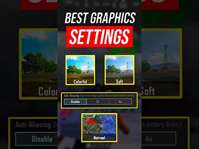 Best Graphics Settings For BGMI To Spot Enemies | BGMI All New Basic & Advance SETTINGS/CONTROLS |