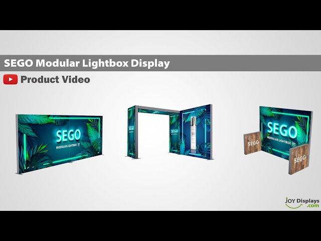 SEGO Modular Lighbox Displays