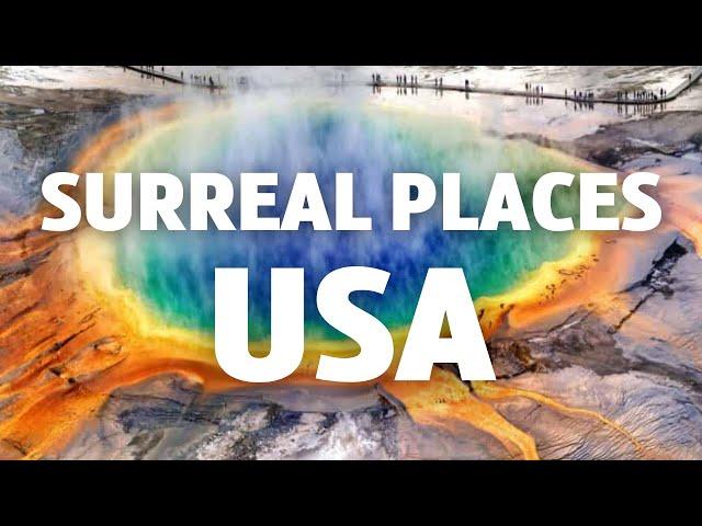 10 Most Surreal Places in the USA - Travel Video