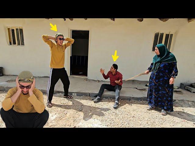 Sad news of the evil man: Ali's cries after his family's displacement: Grandmother's grief