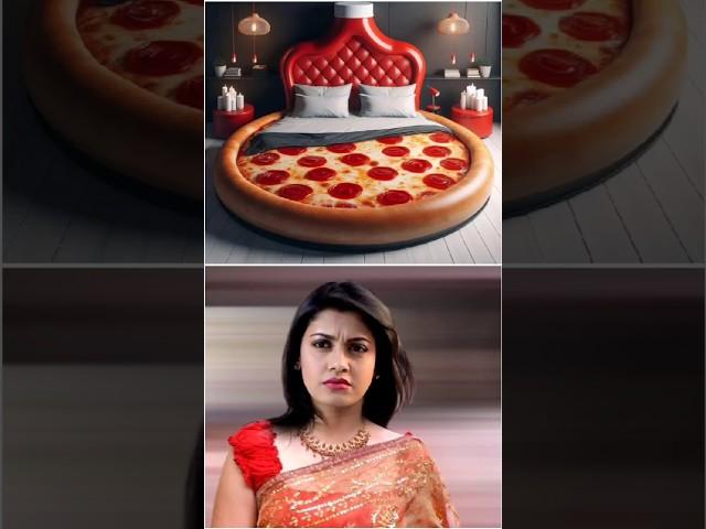 Top ten CID officers and their pizza design beds!#cid #cid #daya #abhijeet #purvi #shorts