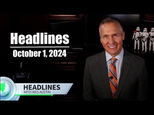 October 1, 2024 Headlines with Wes Austin #news #newsupdate #newsupdates #funny #conservative