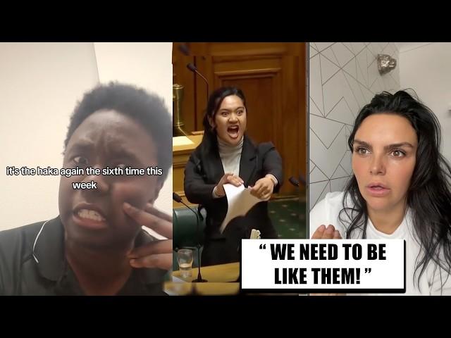 Americans STUNNED by New Zealand's Parliament Haka