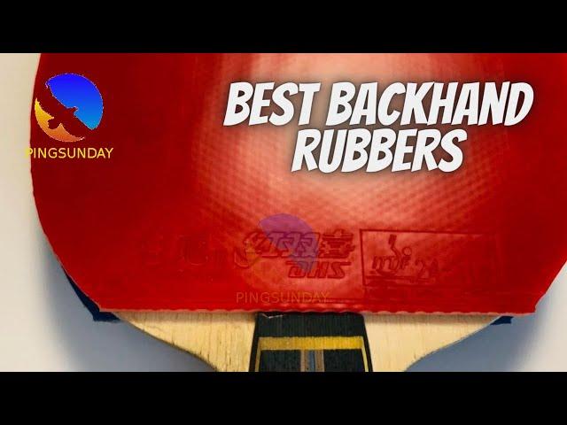 top 10 table tennis rubbers for backhand in 2022 (Part 2)