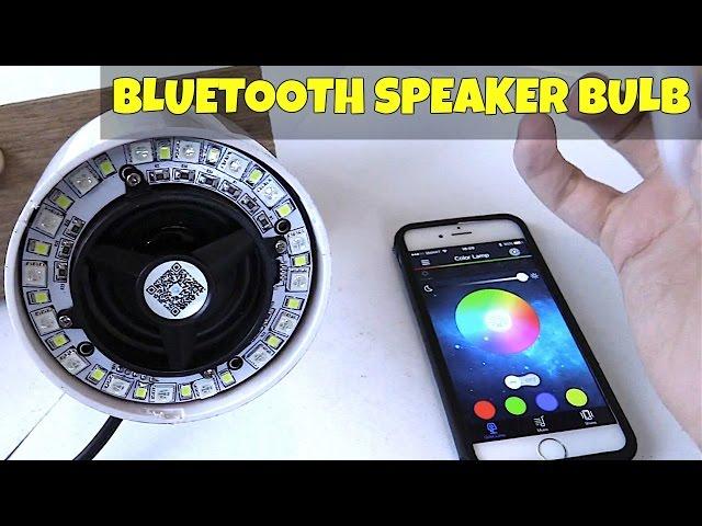 Color changing speaker bulb - iLight