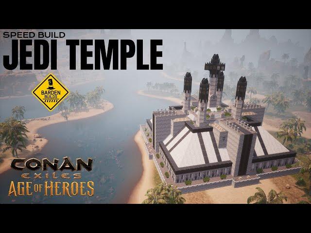 Conan Exiles: Jedi Temple (Speed Build/ No Mods)