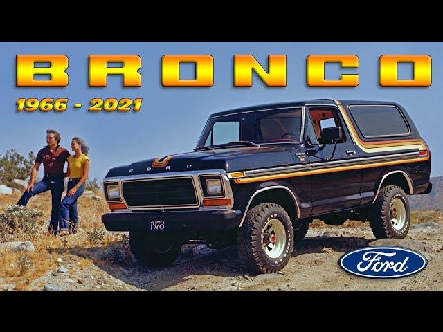 Форд БРОНКО – История Легендарного Внедорожника (1966 – 2021 Ford Bronco)