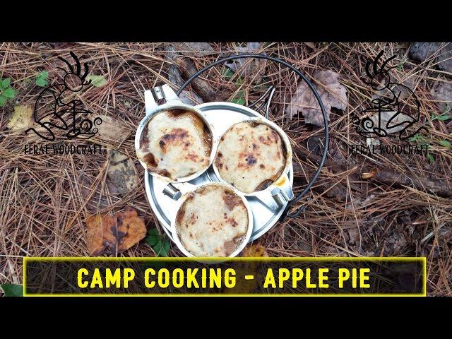 Camp Cooking: Baked Apple Pie