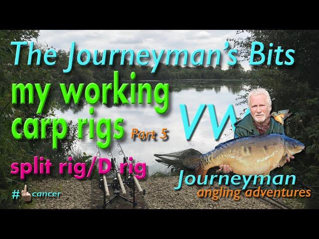 The Journeyman's Bits - Carp Rigs Part 5 - Split Rig / D Rig #pikefishing