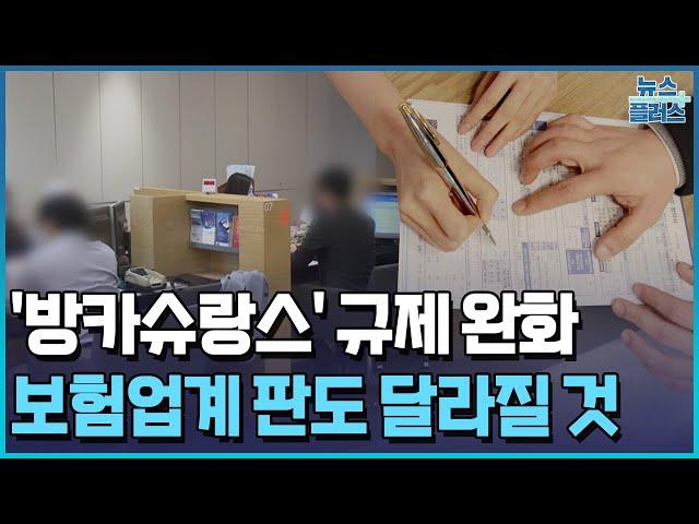 '25% 방카룰' 20년 만에 완화…생보사 33%·손보사 최대 75%/한국경제TV뉴스