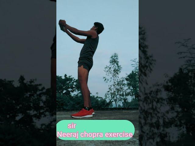 sir Neeraj chopra exercise.R.S LUCKY#shorts #ytshorts