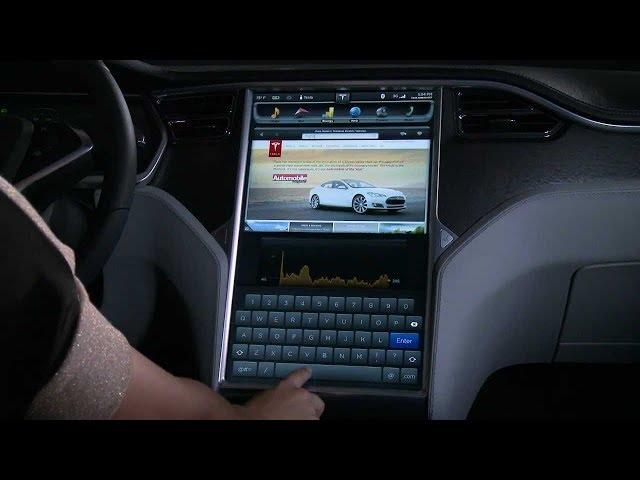 The Model S 17" Touchscreen Display....!! by vibesElon