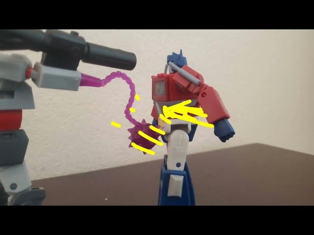 optimus prime vs megatron 1986 Movie