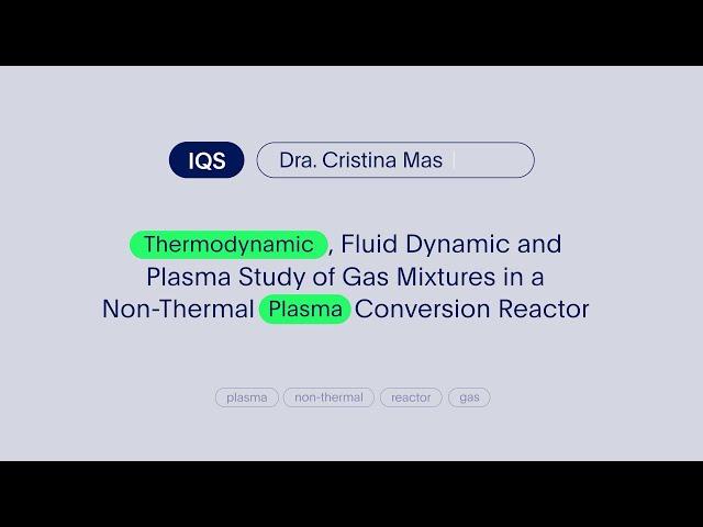 Dra. Cristina Mas | IQS Research