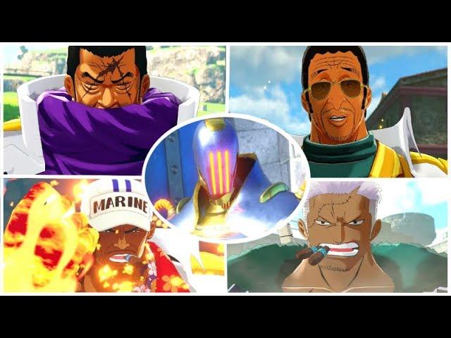 ONE PIECE WORLD SEEKER (2019) - All Bosses / Boss Fights + Ending