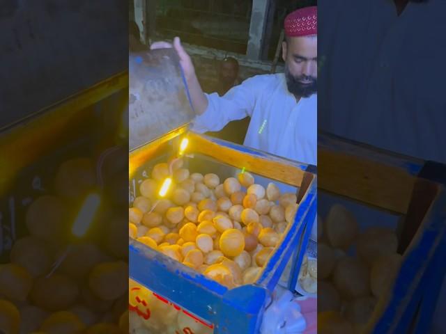 Pani puri with Best imli Pani Of Sadiqabad Food Street #shortsfeed #mzvlogs #golgappe #streetfood