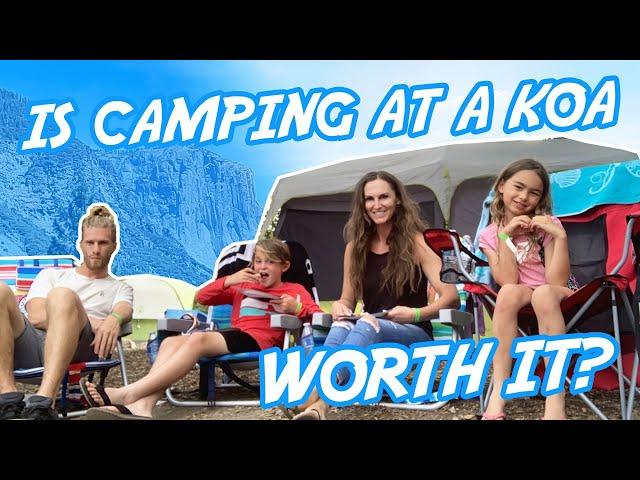 Is Camping at A KOA Worth It | KOA Camping Experience