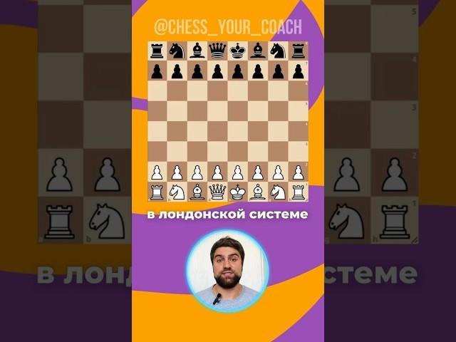 Ловушка в лондонской системе | #шахматы