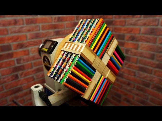 Woodturning - Stack of Pencils