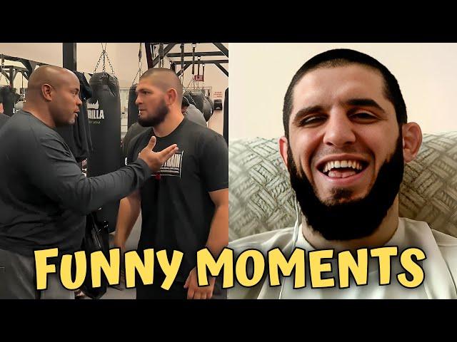 Islam & Khabib ALL THE FUNNY MOMENTS 