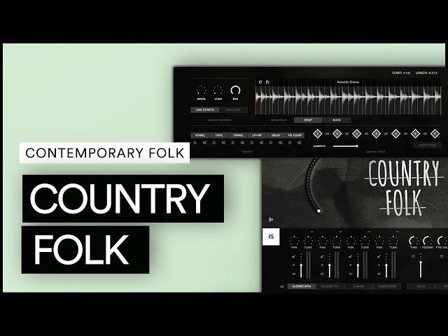 FOLK FIDDLE SAMPLES KONTAKT LIBRARY | Americana Roots Sample Pack and Folk Banjo Loops