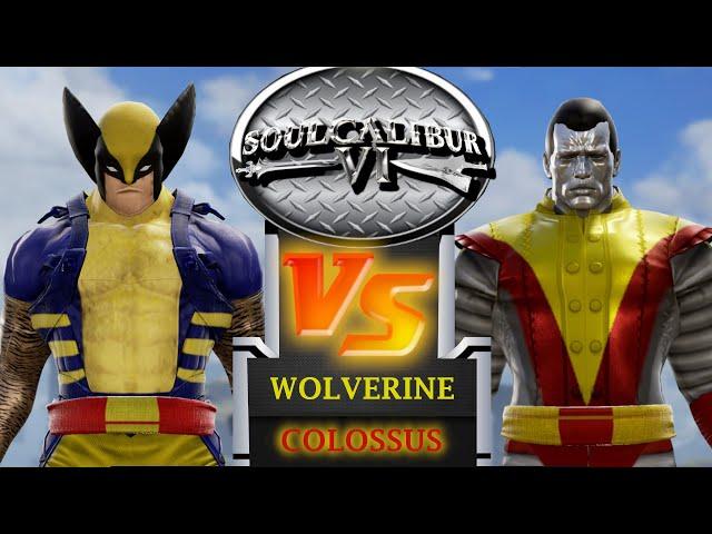 Soulcalibur 6 :  Wolverine VS Colossus (Updated)