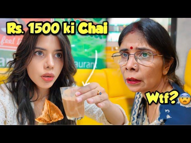 My Mom tried Indian food in thailand! *she hated it*?