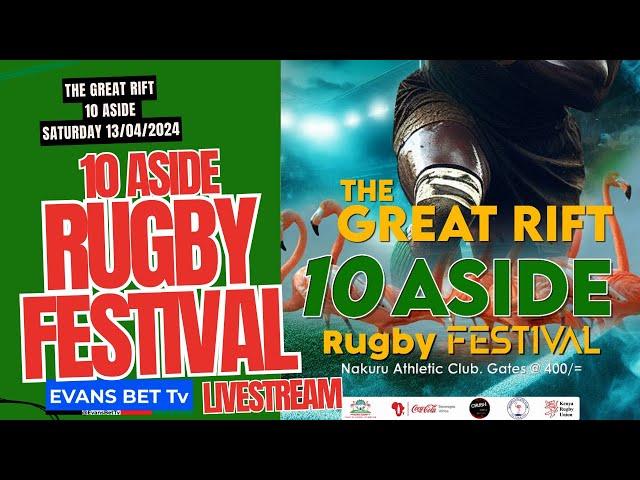 The Great Rift 10 Aside Rugby Tournament on 13-04-2024 at Nakuru Athletics Club