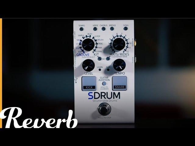 DigiTech SDRUM Auto-Drummer Pedal | Reverb Demo