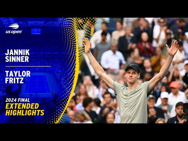 Jannik Sinner vs. Taylor Fritz Extended Highlights | 2024 US Open Final